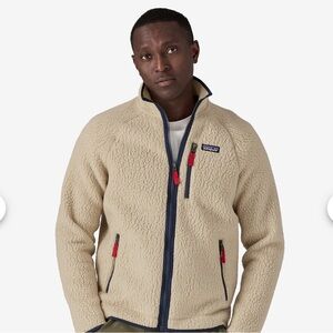 Mens Retro Pile Fleecee